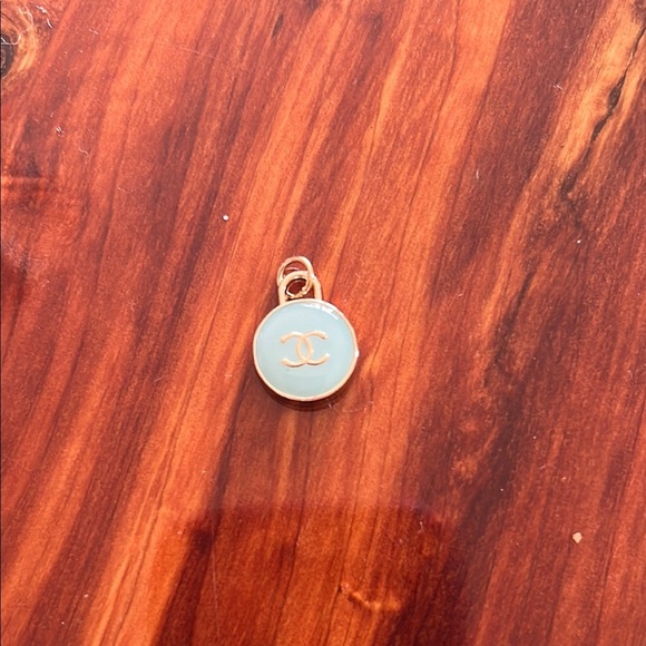 Chanel Gold and Blue Pendant​ - Picture 2 of 3